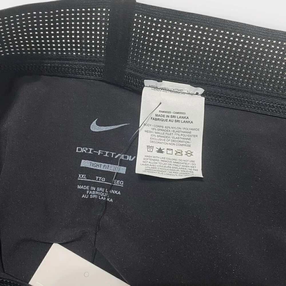 Nike Axis Performance System Dri-FIT ADV Black Tights DR1890-010 Mens size XXL